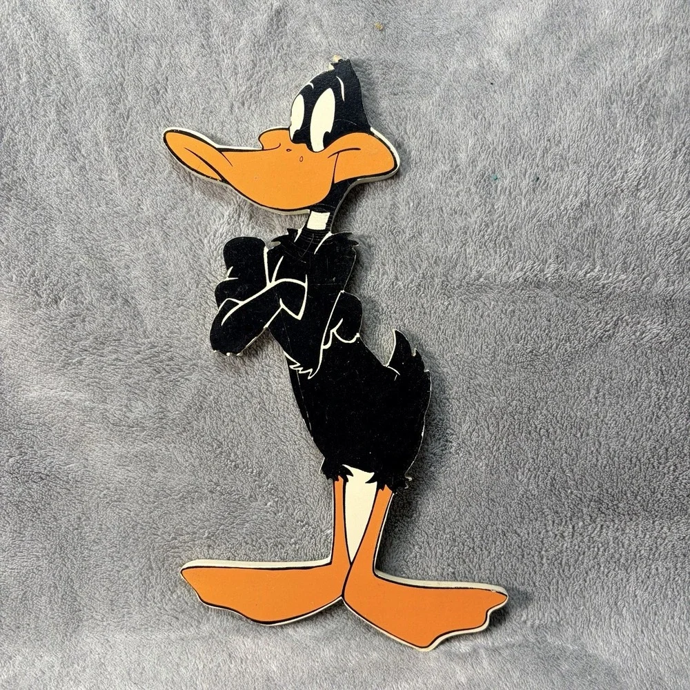 1994 Daffy Duck Laminated Wall Art Decor Warner Brothers Studio Store 9.5